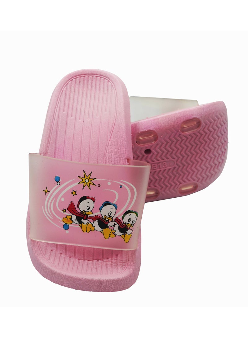 Camel Safari - Non-Slip Lightweight Slides Bubblegum Pink - Image 1