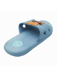 Camel Safari Non-Slip Lightweight Slides Sky Blue  - Image 3