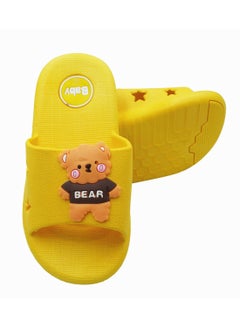 Camel Safari Non-Slip Lightweight Slides Cadmium Yellow  - Image 5