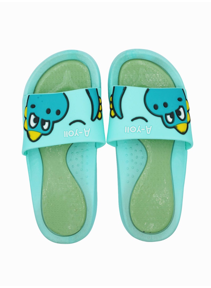 Camel Safari - Non-Slip Lightweight Slides Mint Green - Image 1