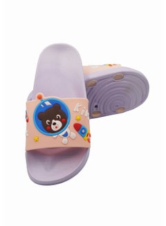 Camel Safari Non-Slip Lightweight Slides Lavender/Pink  - Image 4