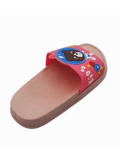 Camel Safari Non-Slip Lightweight Slides Light/Dark Pink  - Image 2