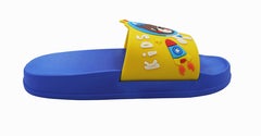 Camel Safari Non-Slip Lightweight Slides Blue/Yellow  - Image 3