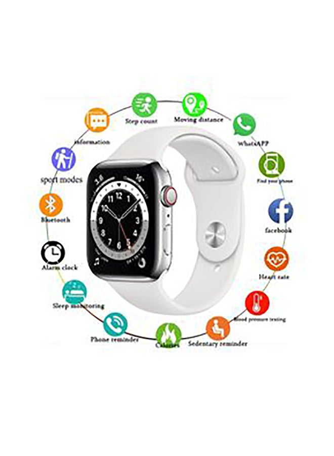 Black Tiger Smartwatch HW22 Pro With Health Fitness Tracker And Earbuds Pro Silver/White  - Image 4