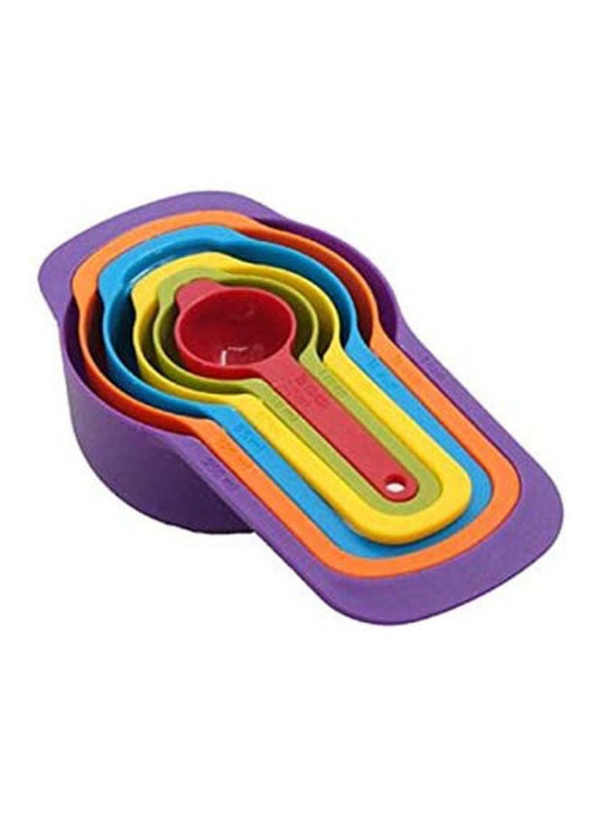 Jun - Plastic Measuring Spoon Set Multicolour - Image 1