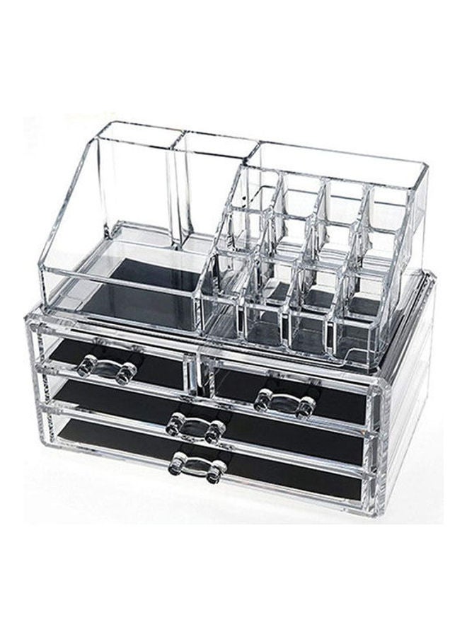 Acrylic Cosmetic Organizer Makeup Holder Clear - Image 1