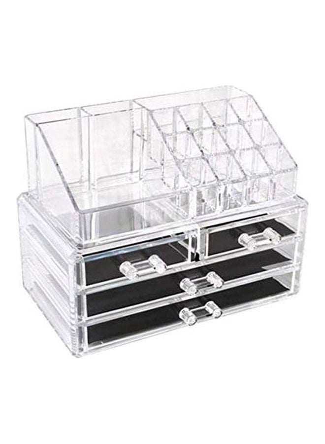 Acrylic Cosmetic Organizer Makeup Holder Clear - Image 1