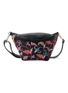 Pavo Solid Leather Crossbody Bag Black  - Image 1