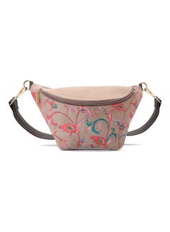 Embroidered Leather Crossbody Bag Beige - v1642077855/N52409936A_1