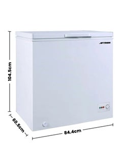 AFTRON Chest Freezer 150L AFF1550ME White  - Image 2