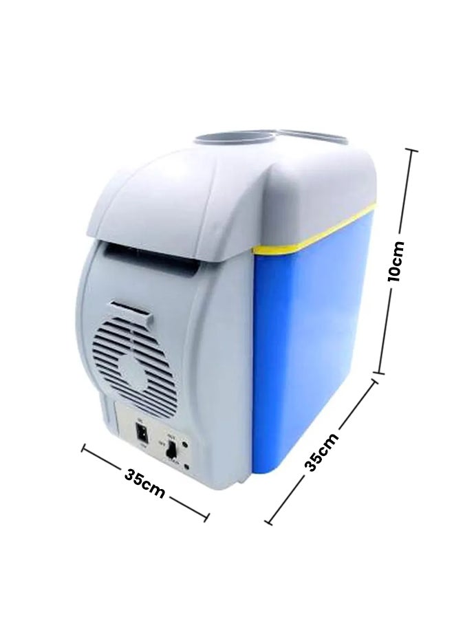 Generic - Portable Cooling And Warming Refrigerator 5546 Grey/Blue - Image 1
