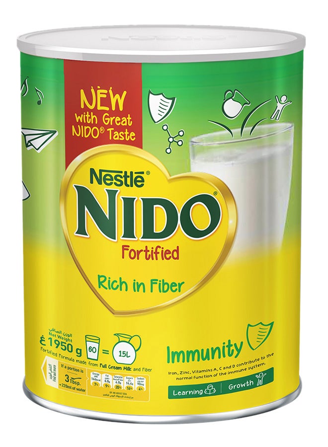 Nido Grow Fiber Milk Powder , 1950g  - Image 4