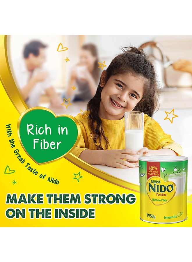 Nido Grow Fiber Milk Powder , 1950g  - Image 5