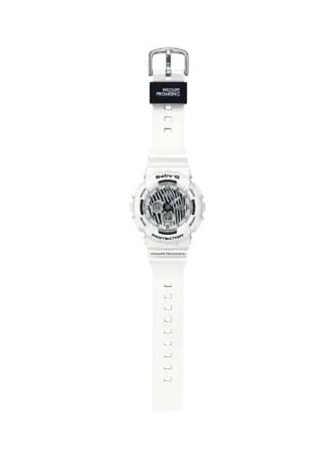 CASIO Women's Baby-G Women Black Dial Resin Band Digital Analog Watch BA-120WLP-7ADR - Image 2