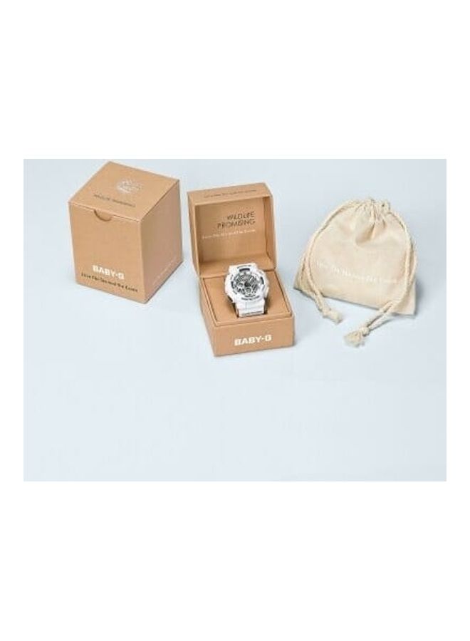 CASIO Women's Baby-G Women Black Dial Resin Band Digital Analog Watch BA-120WLP-7ADR - Image 3