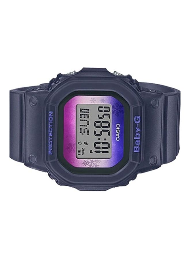 CASIO Women's Baby-G Women Multicolour Dial Resin Band Digital Analog Watch BGD-560WL-2DR - Image 3