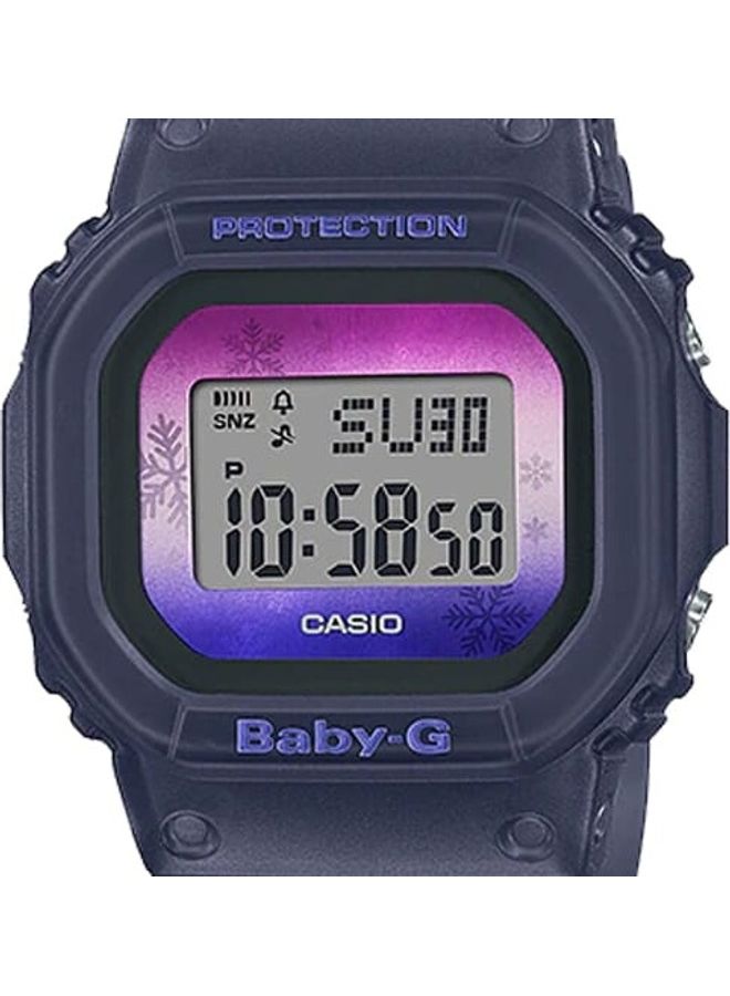 CASIO Women's Baby-G Women Multicolour Dial Resin Band Digital Analog Watch BGD-560WL-2DR - Image 4