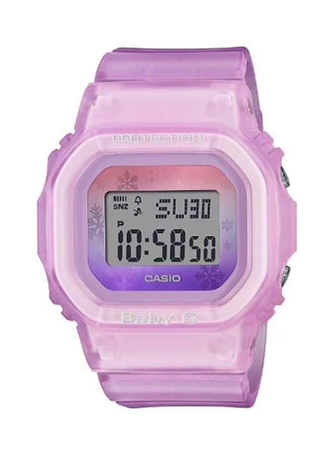 CASIO Women's Baby-G Women Multicolour Dial Resin Band Digital Analog Watch BGD-560WL-4DR - Image 1