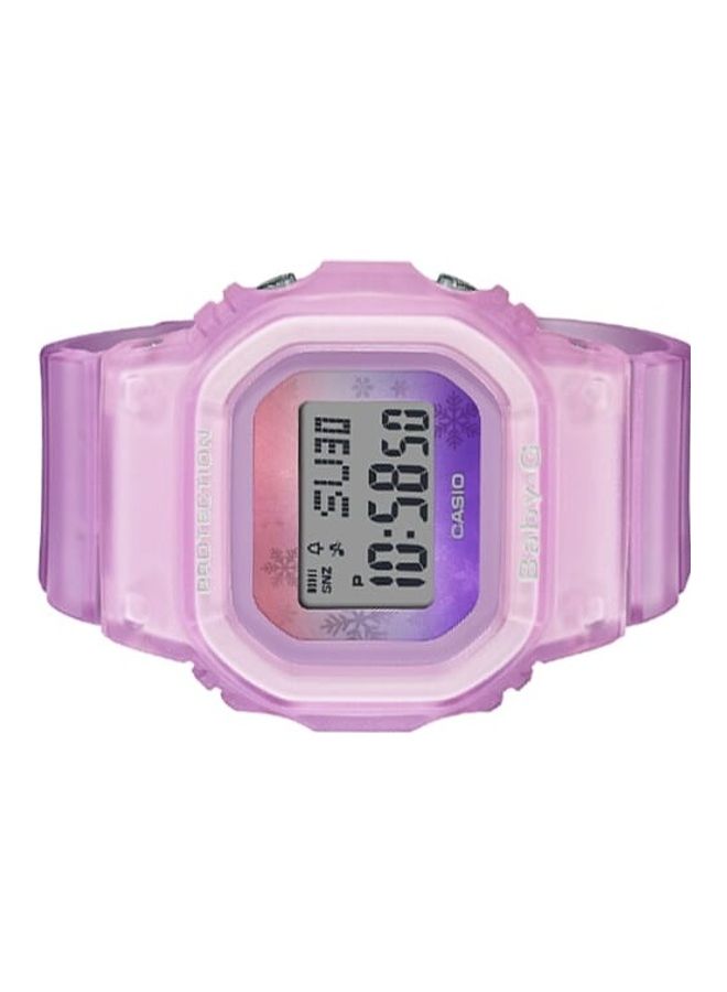 CASIO Women's Baby-G Women Multicolour Dial Resin Band Digital Analog Watch BGD-560WL-4DR - Image 3