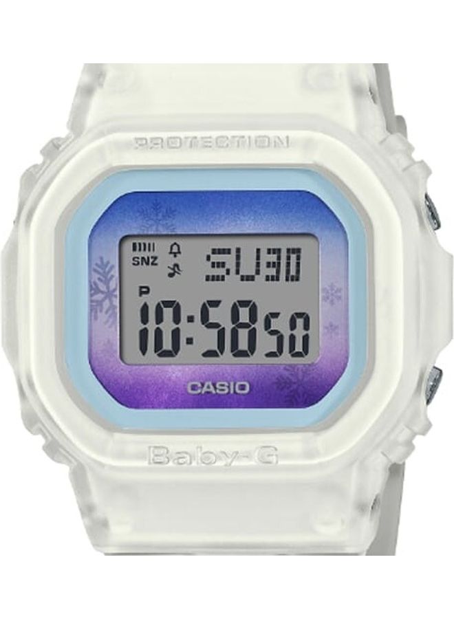 CASIO Women's Baby-G Women Multicolour Dial Resin Band Digital Analog Watch BGD-560WL-7DR - Image 4