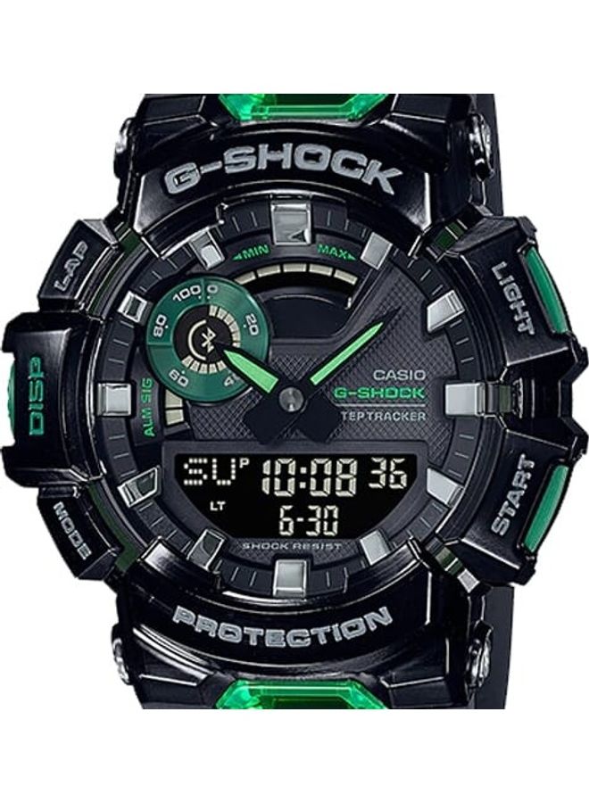 CASIO Men's G-Shock Men Black Dial Resin Band Digital Analog Watch GBA-900SM-1A3DR  - Image 4