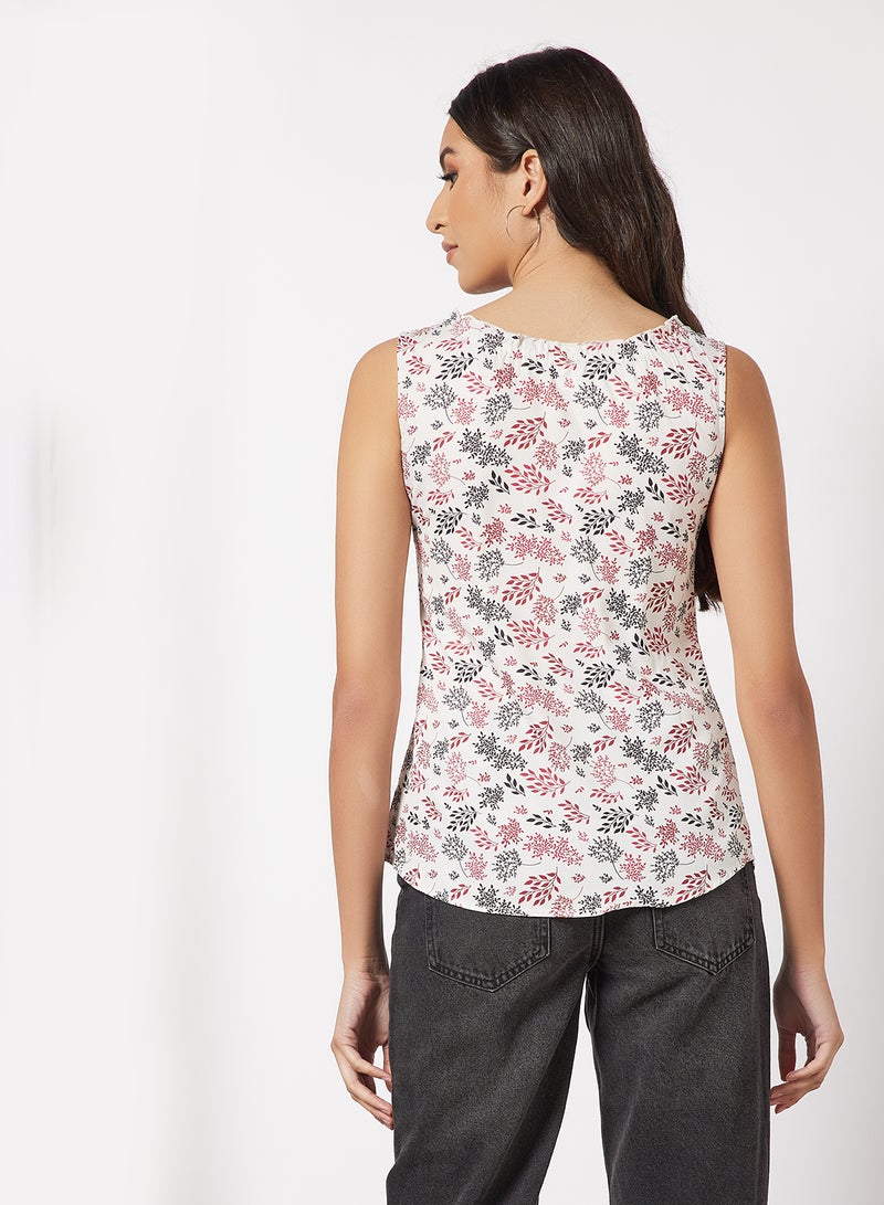 Aila Comfortable Stylish Top White - Image 2