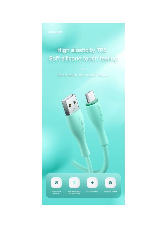 JOYROOM S-1030M8 Bowling Series Lightning Fast Charging And Data Cable Black  - Image 2