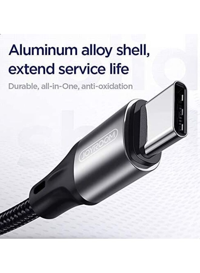 JOYROOM S-1030M8 Bowling Series Lightning Fast Charging And Data Cable Black  - Image 4