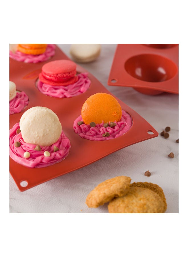 هوم بوكس 2-Piece 6-Scoop Insiya Mould Red 13.3 x 19.5cm - Image 3