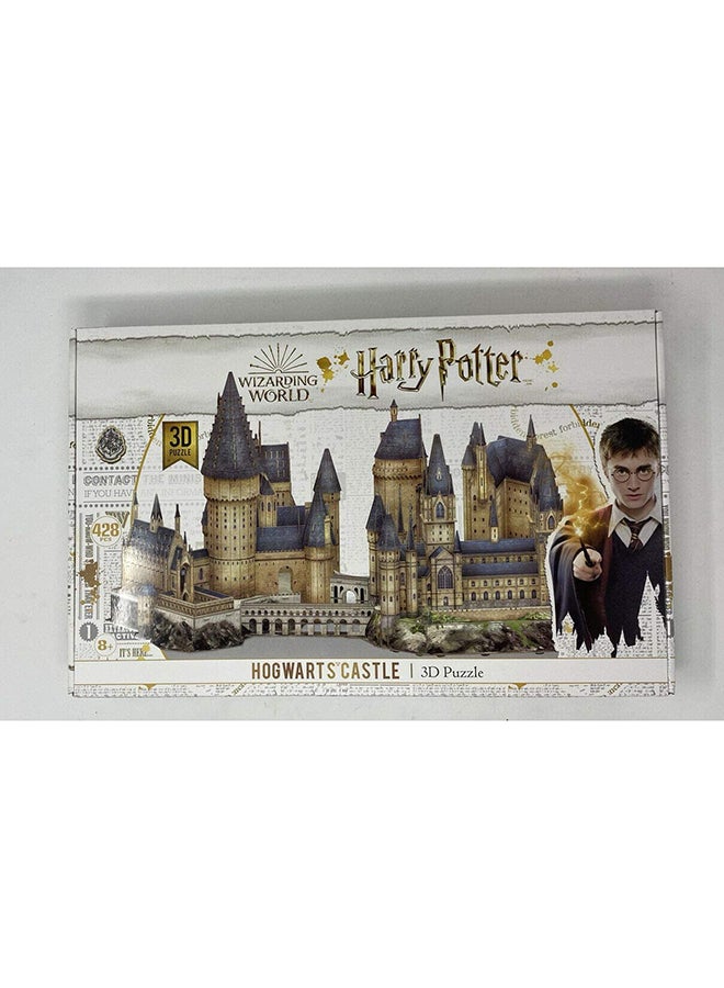 WIZARDING WORLD - 428-Piece 3D Puzzle Hogwarts Castle 2.4x17.4x11.4inch - Image 1