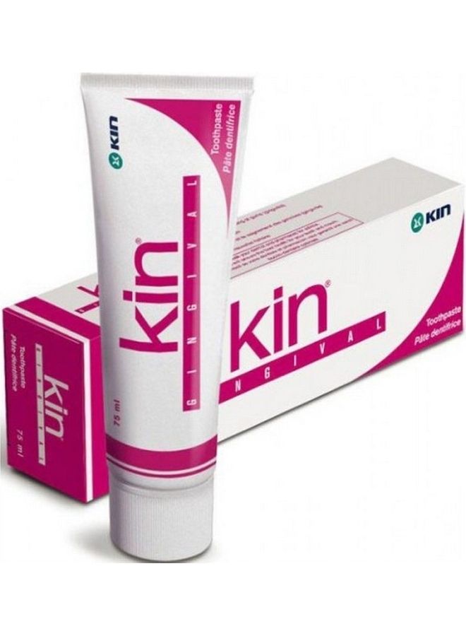 KIN Gingival Toothpaste Oral Antiseptic White 75ml