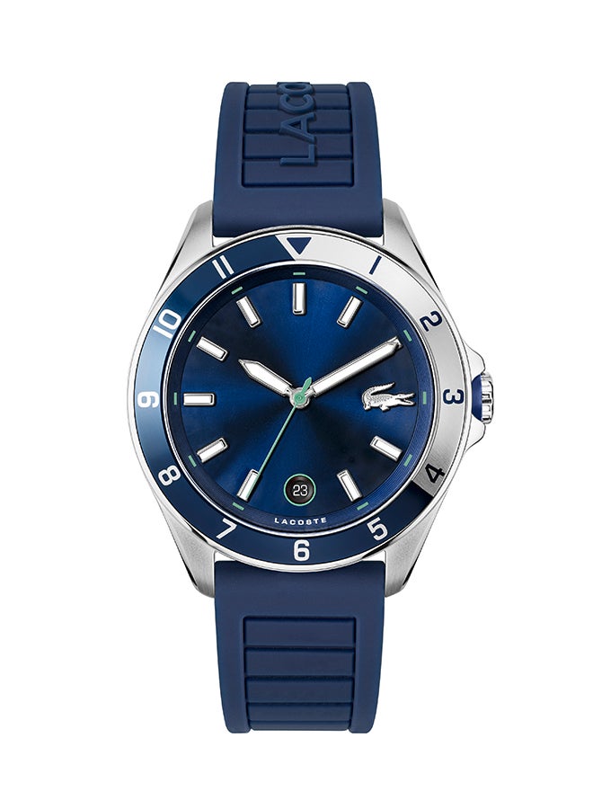 LACOSTE Men's Tiebreaker Silicone Analog Watch 2011125  - Image 1