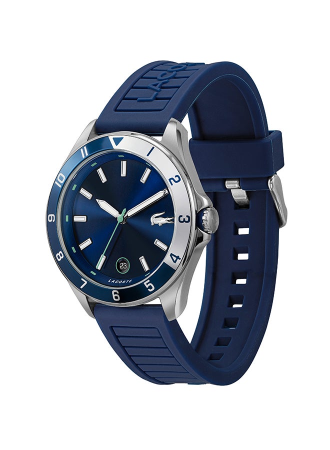LACOSTE Men's Tiebreaker Silicone Analog Watch 2011125  - Image 3