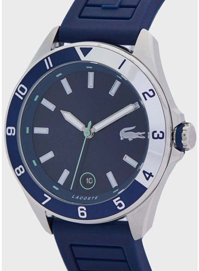 LACOSTE Men's Tiebreaker Silicone Analog Watch 2011125  - Image 4