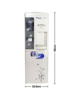 SUPER GENERAL Water Dispenser With Refrigerator SGL 1191 Off White  - Image 2