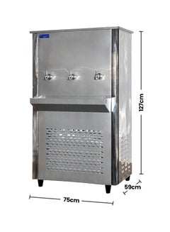 SUPER GENERAL Stainless Steel 3-Tap Water Cooler 70 Gallon SGCL80T3 Silver  - Image 2