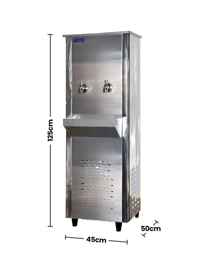 Stainless Steel 2-Tap Water Dispenser 20 Gallon SGAA26T2 Silver 