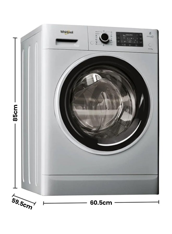 Whirlpool - Fully Automatic Front Loading Washing Machine 11kg FWDD117168SBS Silver - Image 1