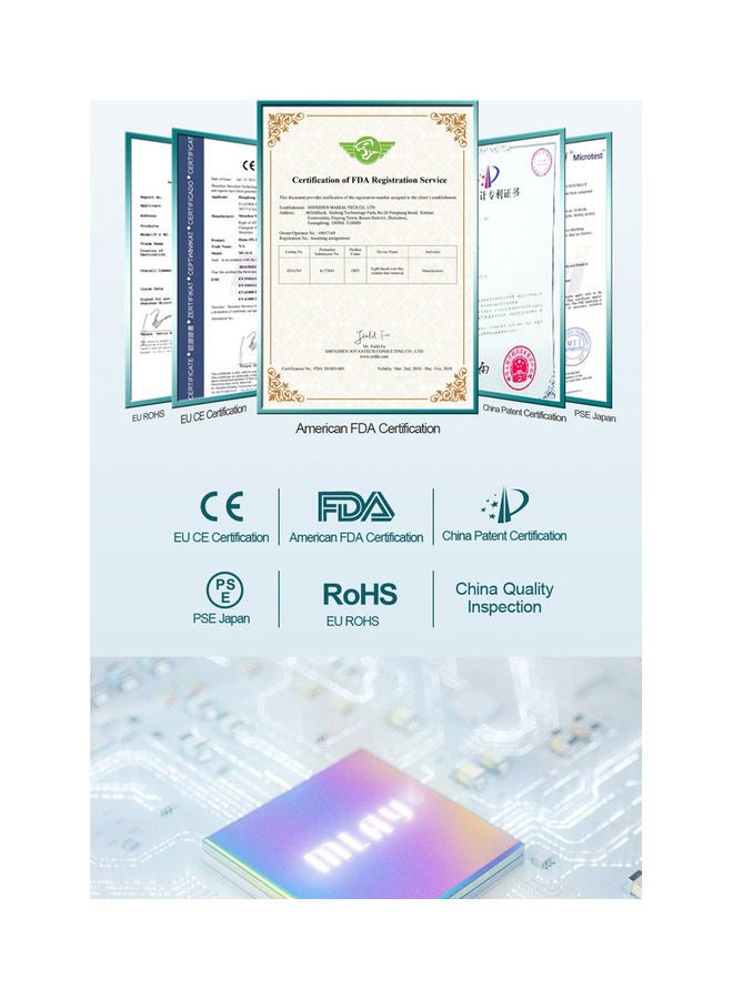 ملاي جهاز إزالة الشعر بشكل دائم بتقنيتي أي بي إل والليزر أزرق - Image 4