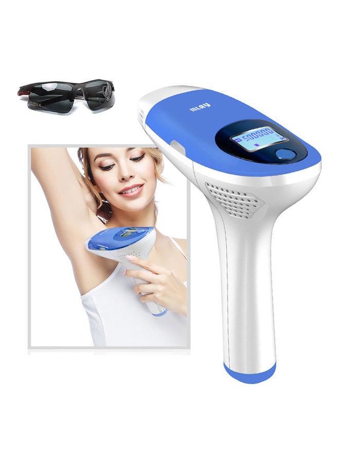 MLAY IPL Epilator Hair Removal Permanent Device Blue - Image 1
