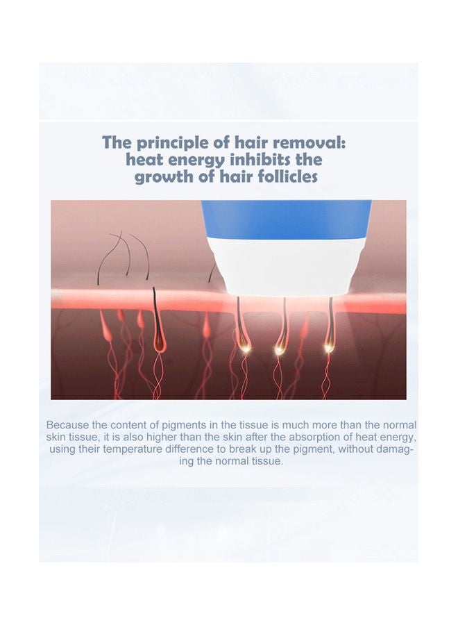 MLAY IPL Epilator Hair Removal Permanent Device Blue - Image 4