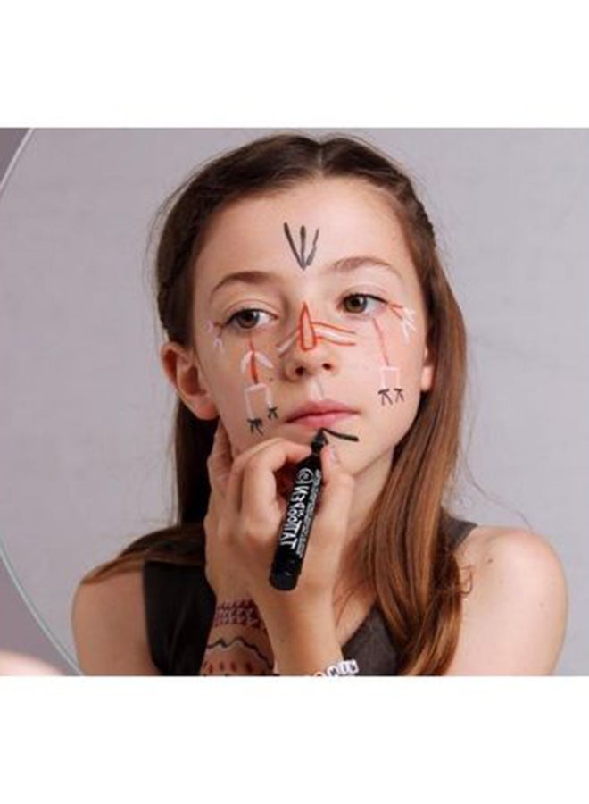 Nailmatic Kids Temporary Tattoo Pen Orange - Image 3