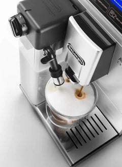 De'Longhi Autentica Cappuccino Bean-To-Cup Coffee Maker 1450 W ETAM 29.660.SB Silver/Black  - Image 3
