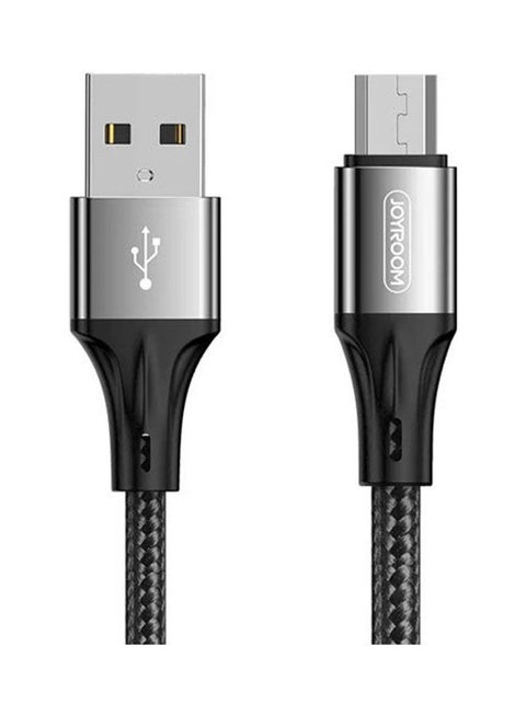 S-1030N1 Micro Fast Charging And Data Cable Black