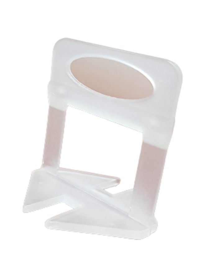 300-Piece Tile Levelling Clips White  - Image 1
