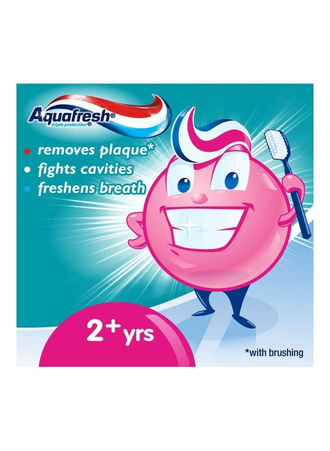 Aquafresh - Kids Toothpaste With Fluoride Multicolour 90ml - Image 1