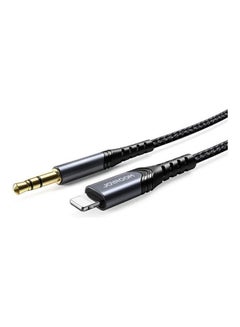 JOYROOM Sy-A02 Lightning To 3.5Mm Port Hi-Fi Audio Cable Black  - Image 1