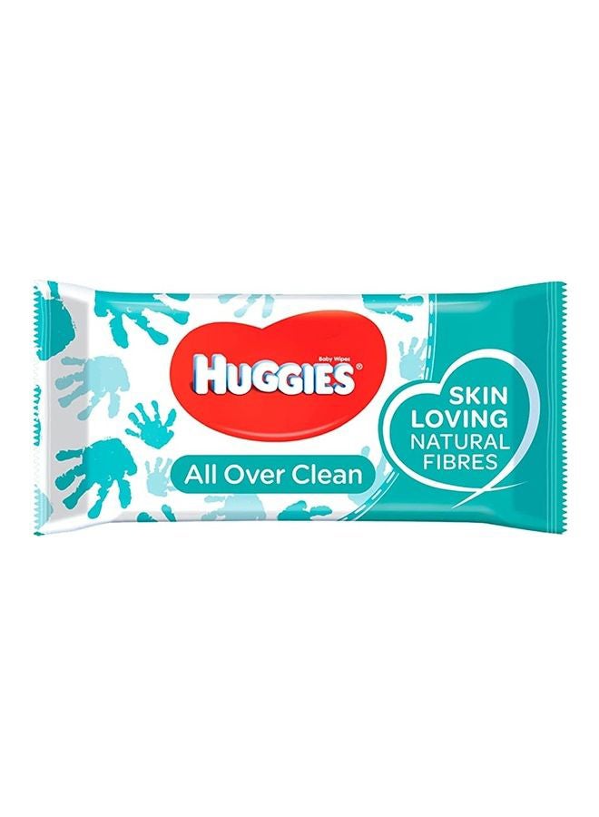 Huggies - 56-Piece Hands & Faces Wipes, Pack Of 2 - Image 1