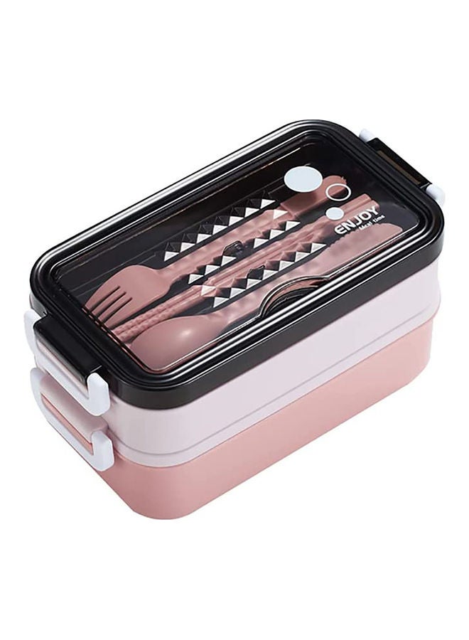 Leakproof Lunch Box Polypropylene Pink 22x11x12cm - v1642239324/N52413658A_1