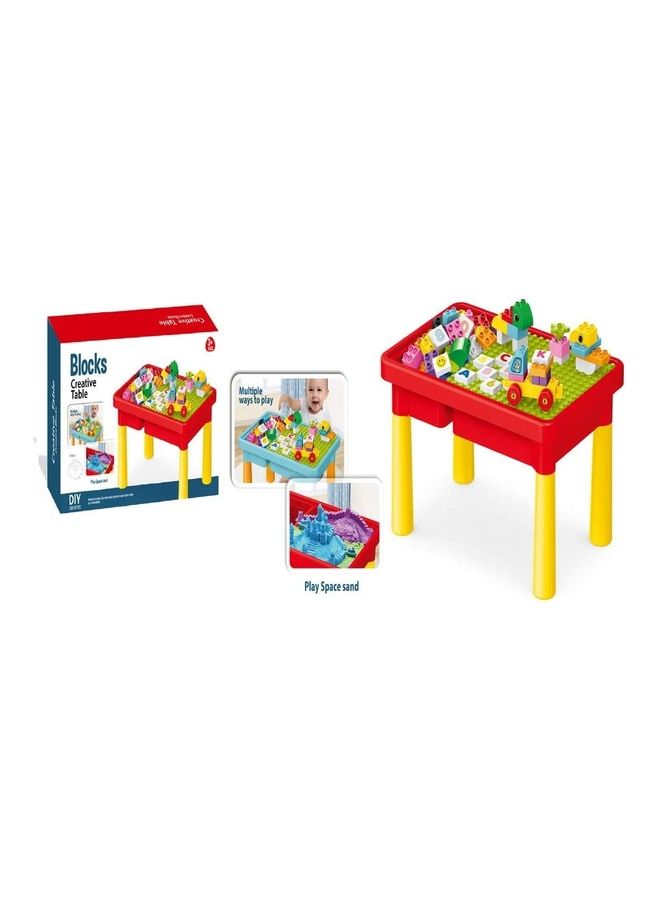 FAMILY CENTER 56 Piece Blocks Creative Table 22-1971213 51x10x29.5cm - Image 2
